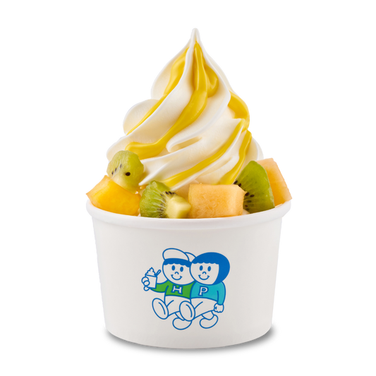 HAP&PI Frozen Yogurt Large with 3 Toppings