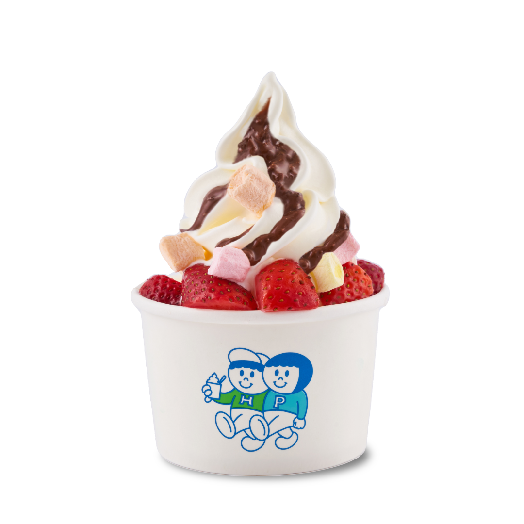 HAP&PI Frozen Yogurt Medium with 3 Toppings