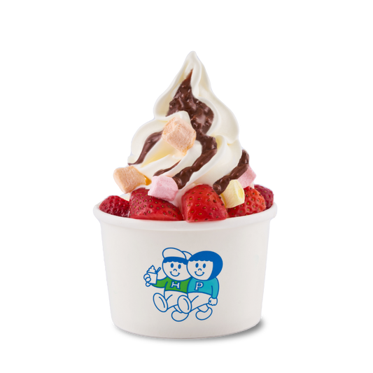 HAP&PI Frozen Yogurt Medium with 3 Toppings